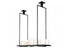 Kevin Reilly For Holly Hunt Patented Steel Altar Hanging Light