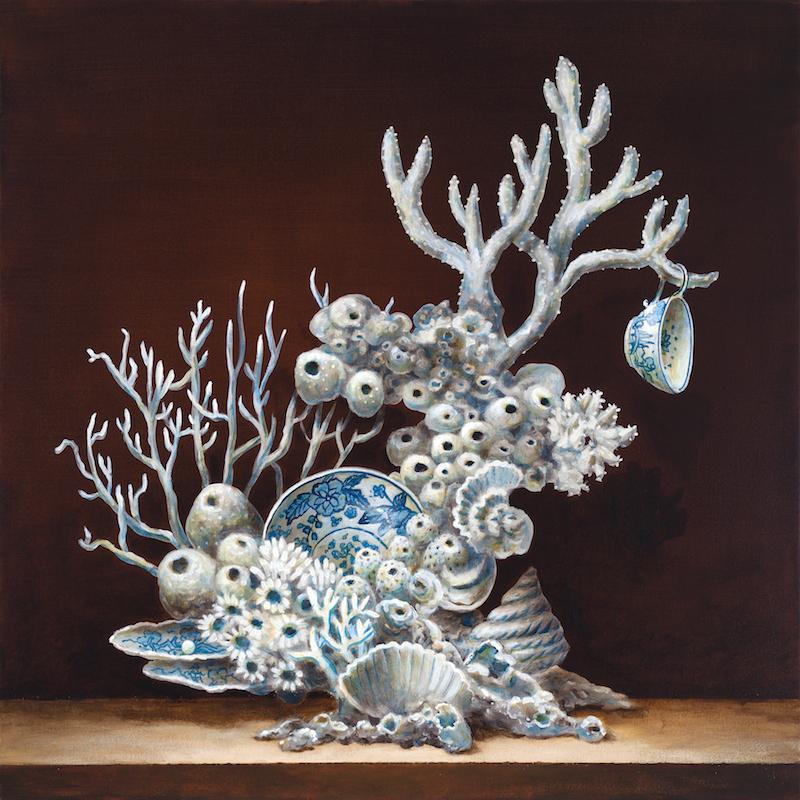 Kevin Sloan Landscape Painting - China Reef