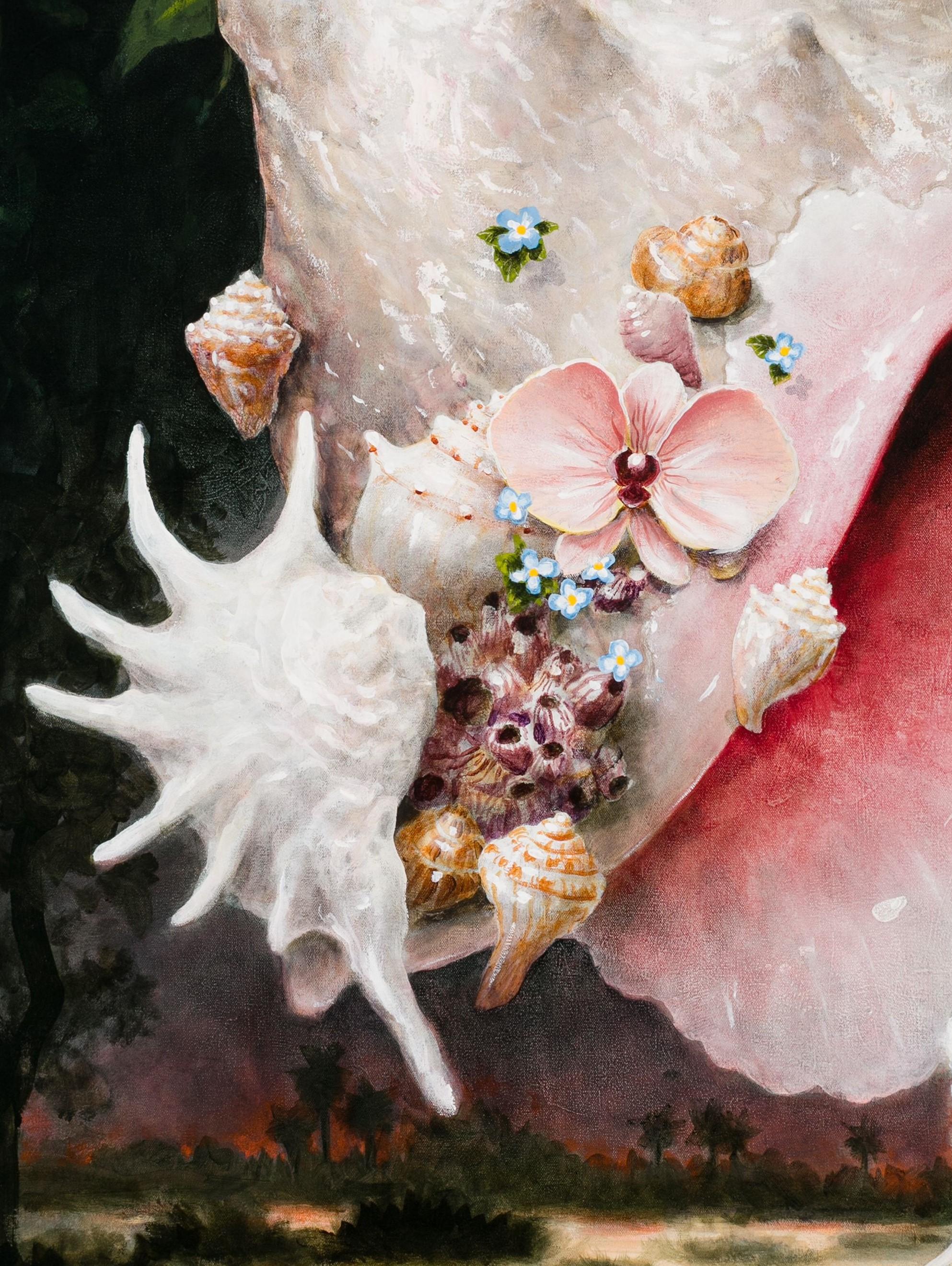 Miracolo della Grande Conchiglia - Painting di Kevin Sloan