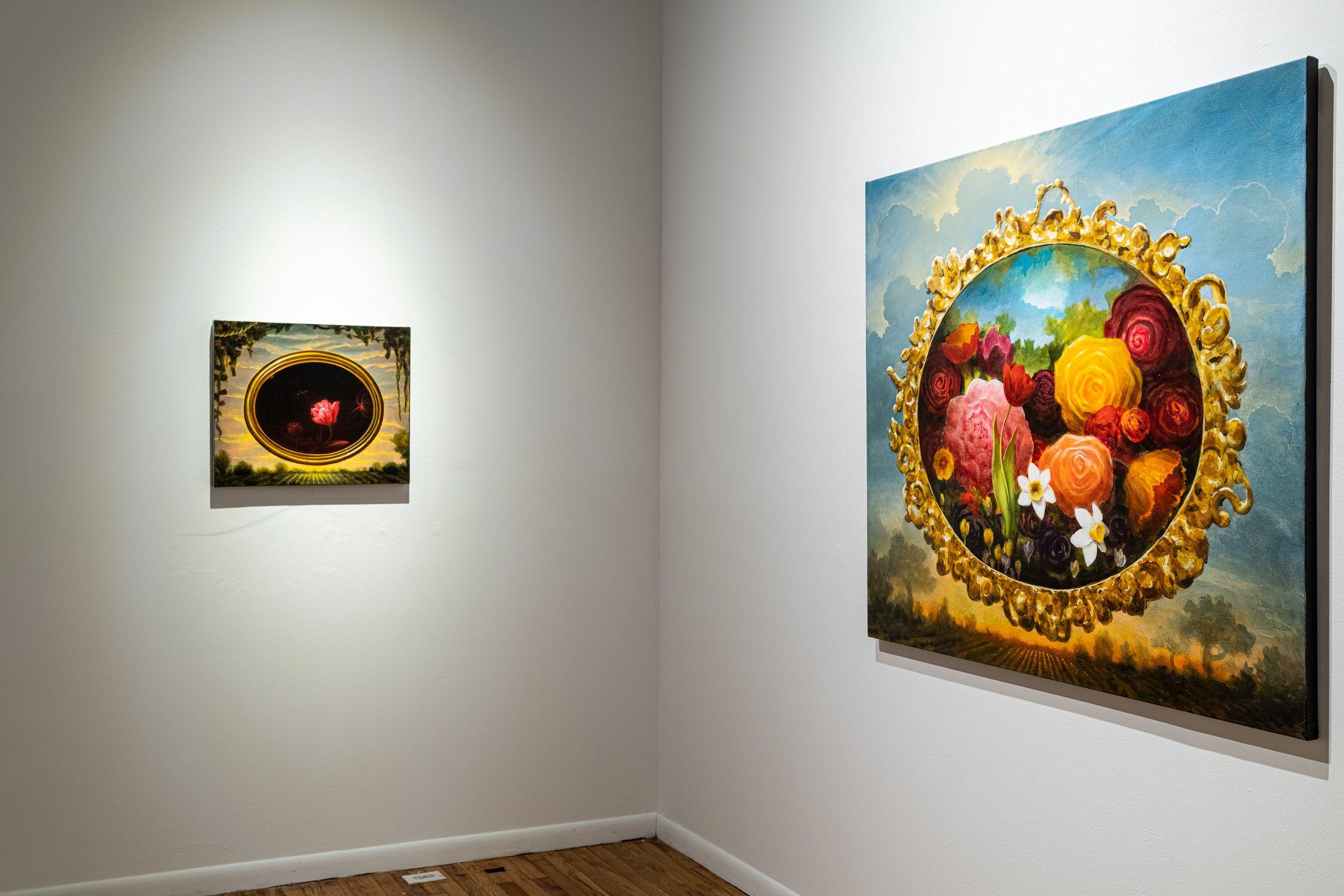 Il Sole - Still-Life Painting Marrone di Kevin Sloan