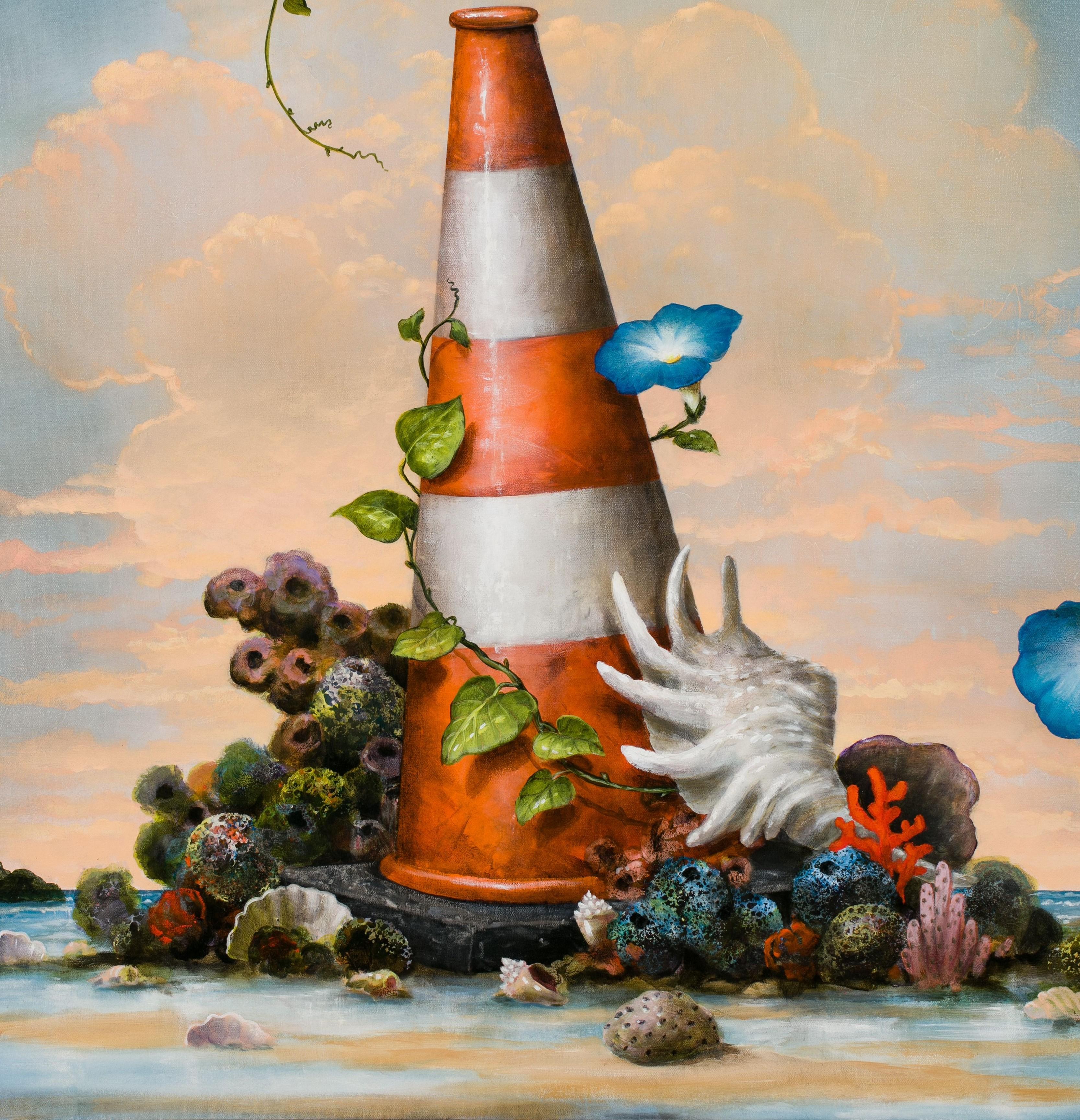 The Surrender of Caution - Painting by Kevin Sloan