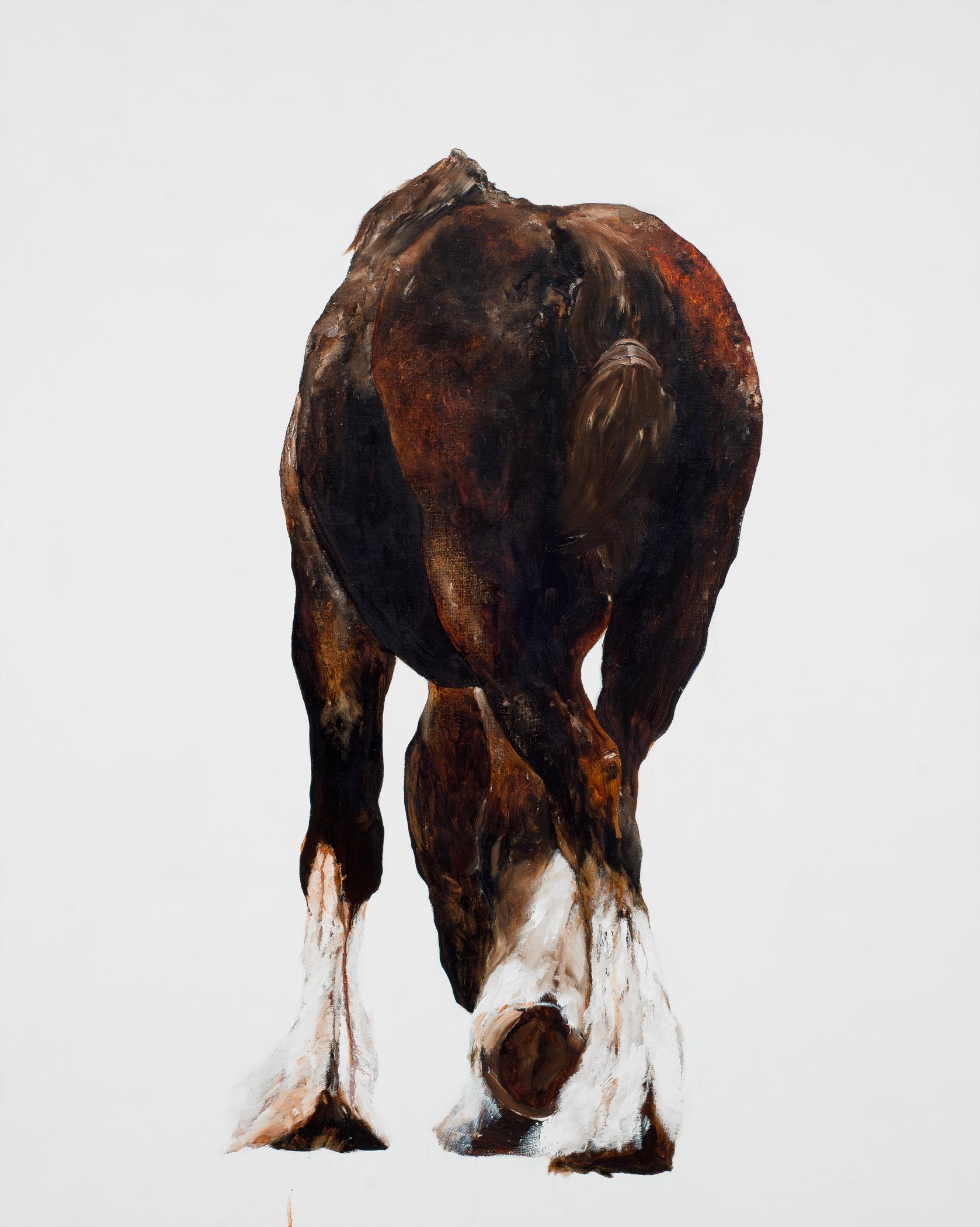 Kevin Sonmor Animal Painting - Best Foot Forward