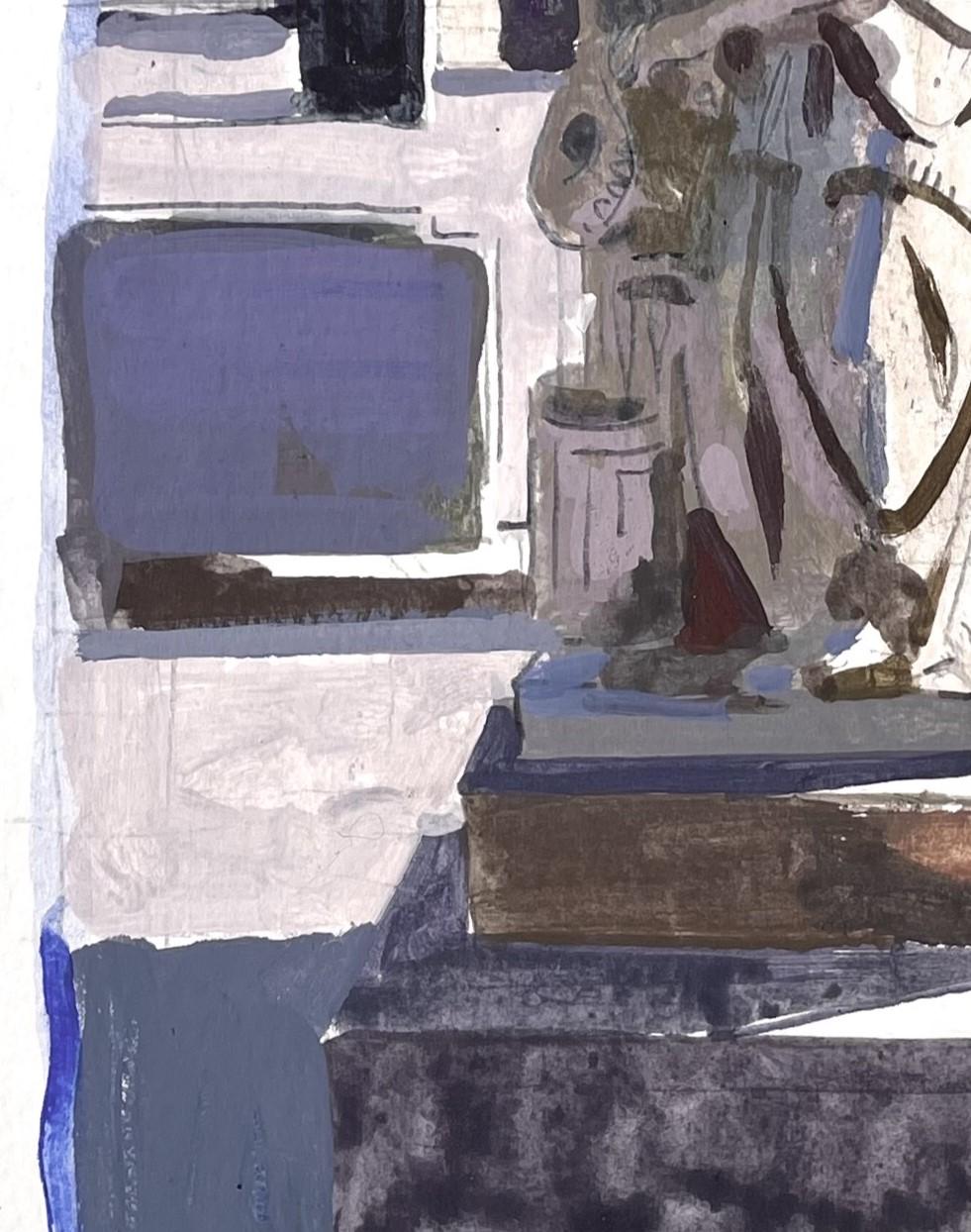 „Angle“ (2021), Original Gemälde in Mischtechnik von Kevin Weckbach im Angebot 3