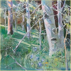 "Quiet Woods", Oil Painting