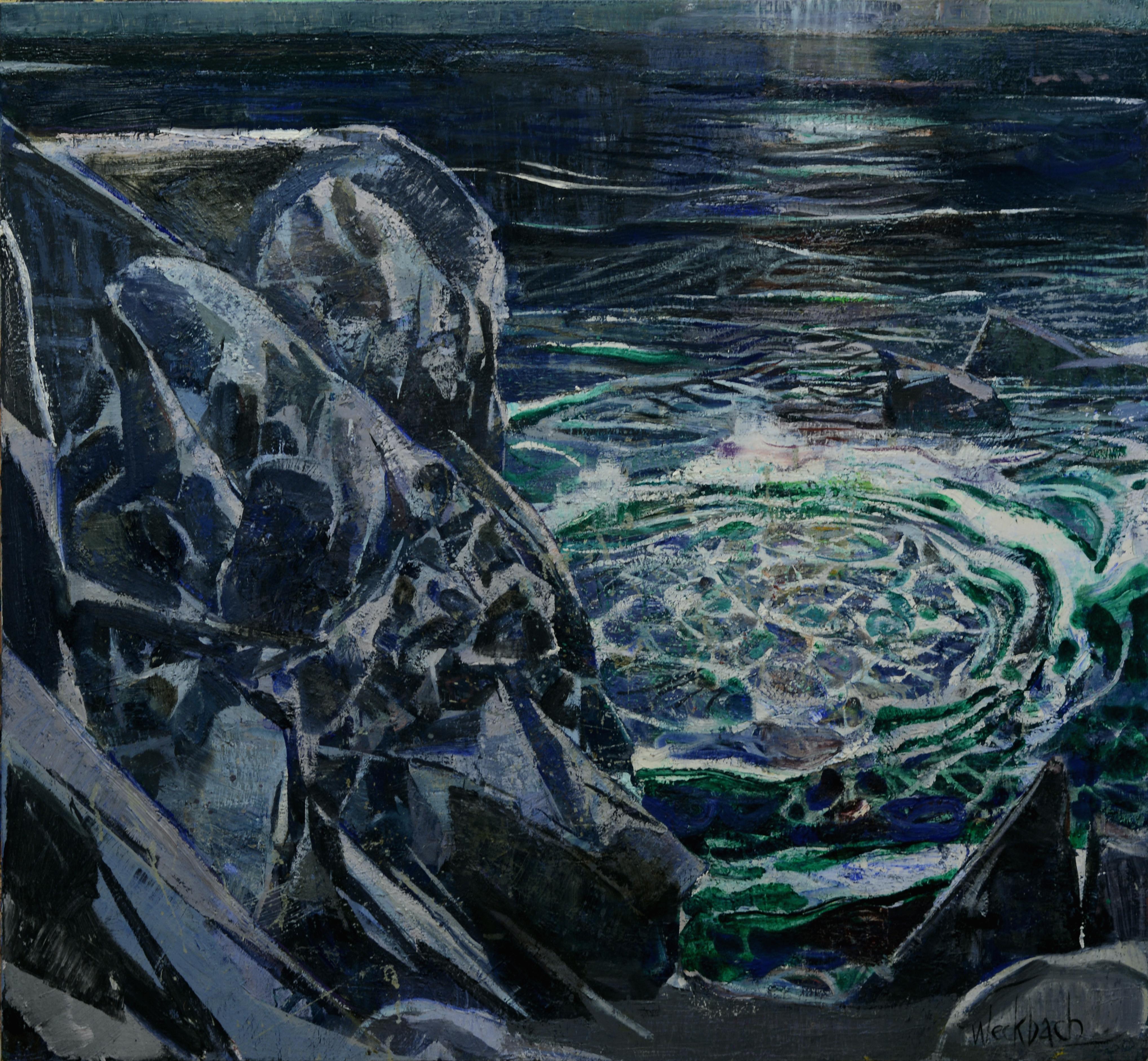 "Whirlpool", Oil Painting