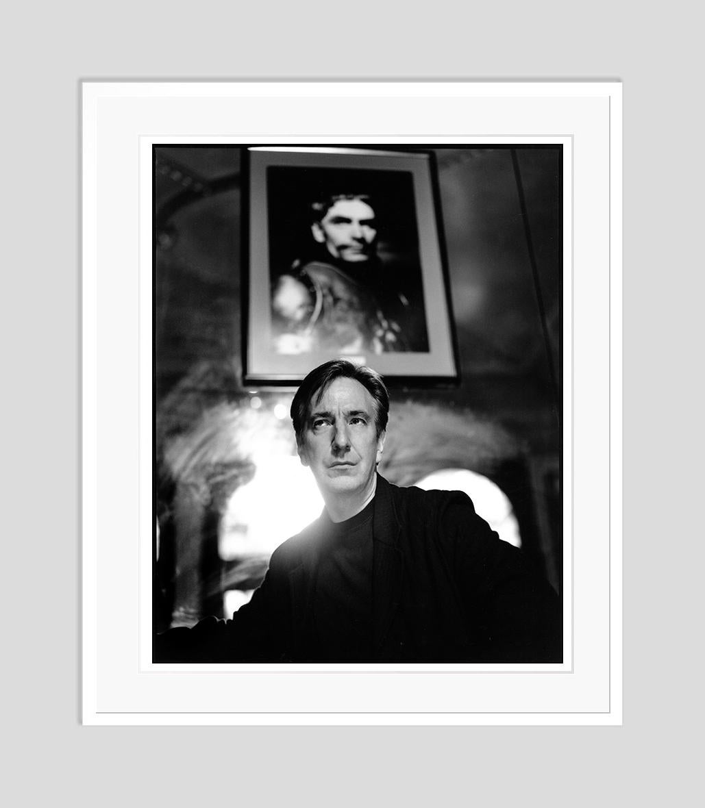  Alan Rickman  by Kevin Westenberg Signed Limited Edition For Sale 1