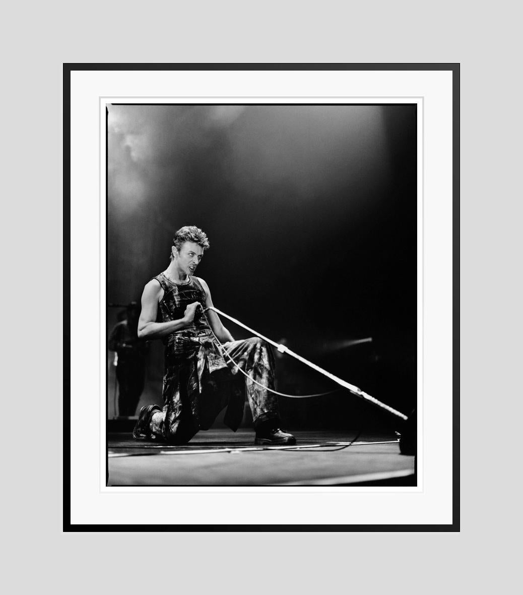 Bowie On Stage by Kevin Westenberg Signed Limited Edition For Sale 3