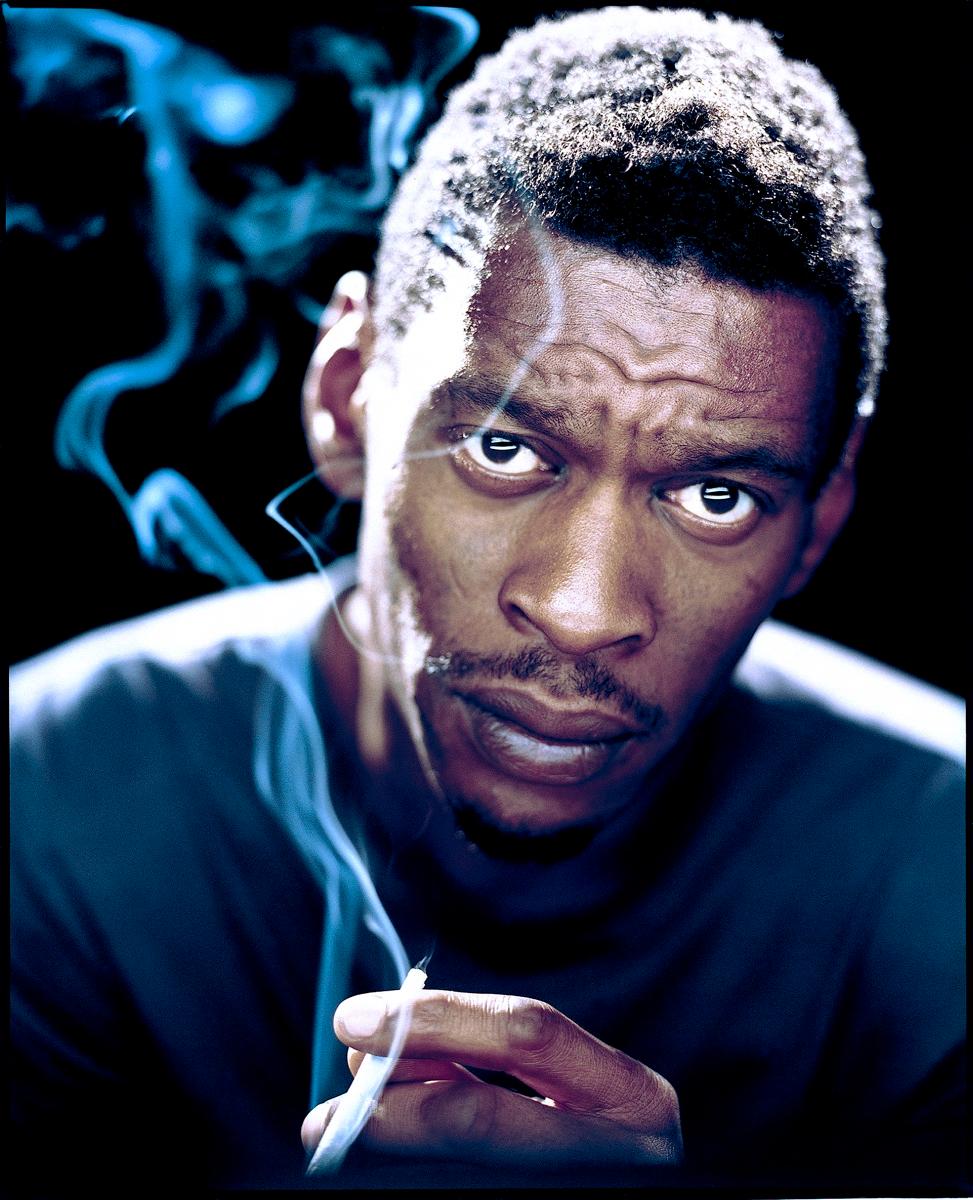 Portrait Photograph de Kevin Westenberg - Daddy G Massive Attack - Impresión sobredimensionada firmada de edición limitada