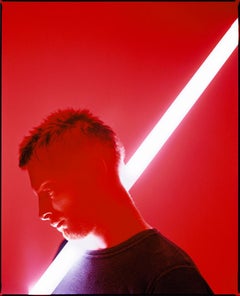 Portrait Of Thom Yorke - limited edition signed print