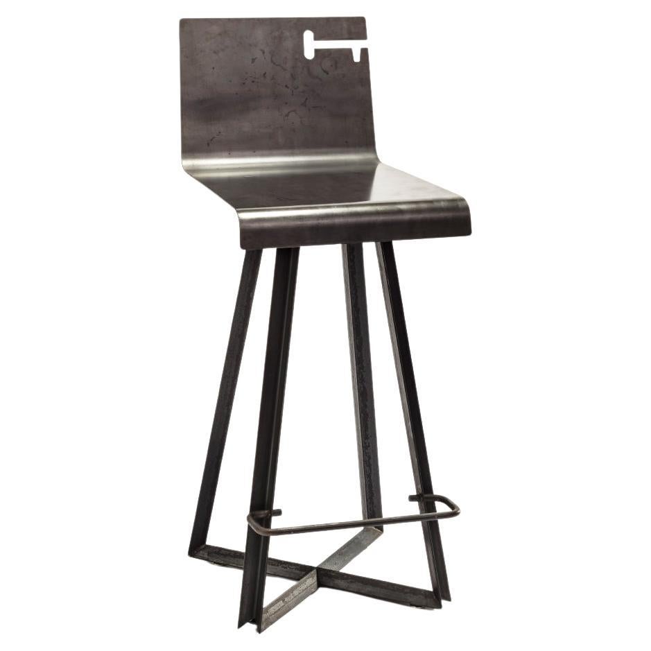 'Key Barstool' by Basile Built - Limited Edition For Sale
