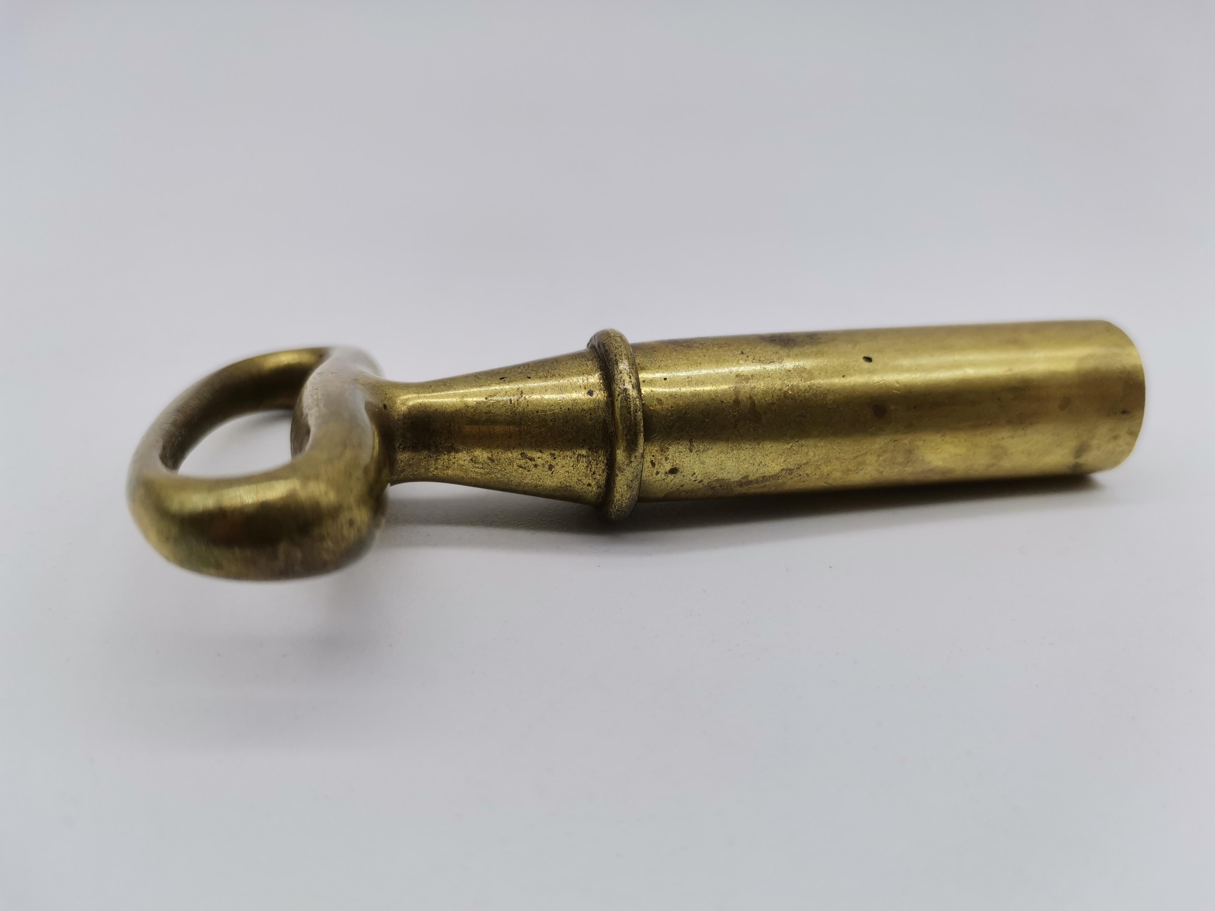 Austrian Key Cork Screw, Brass, Carl Auböck Vienna, Austria For Sale