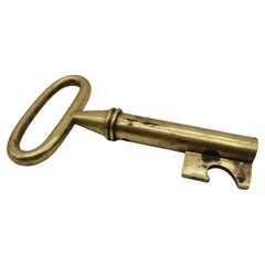 Vintage Key Cork Screw, Brass, Carl Auböck Vienna, Austria