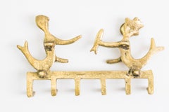 Key Holder Displaying a Sea God Offering a Fish to a Mermaid