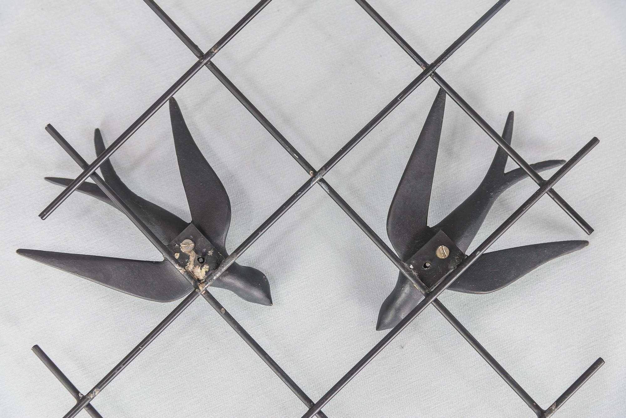 Milieu du XXe siècle Porte-clés Gulls Motiv de Walter Bosse des années 1950 en vente