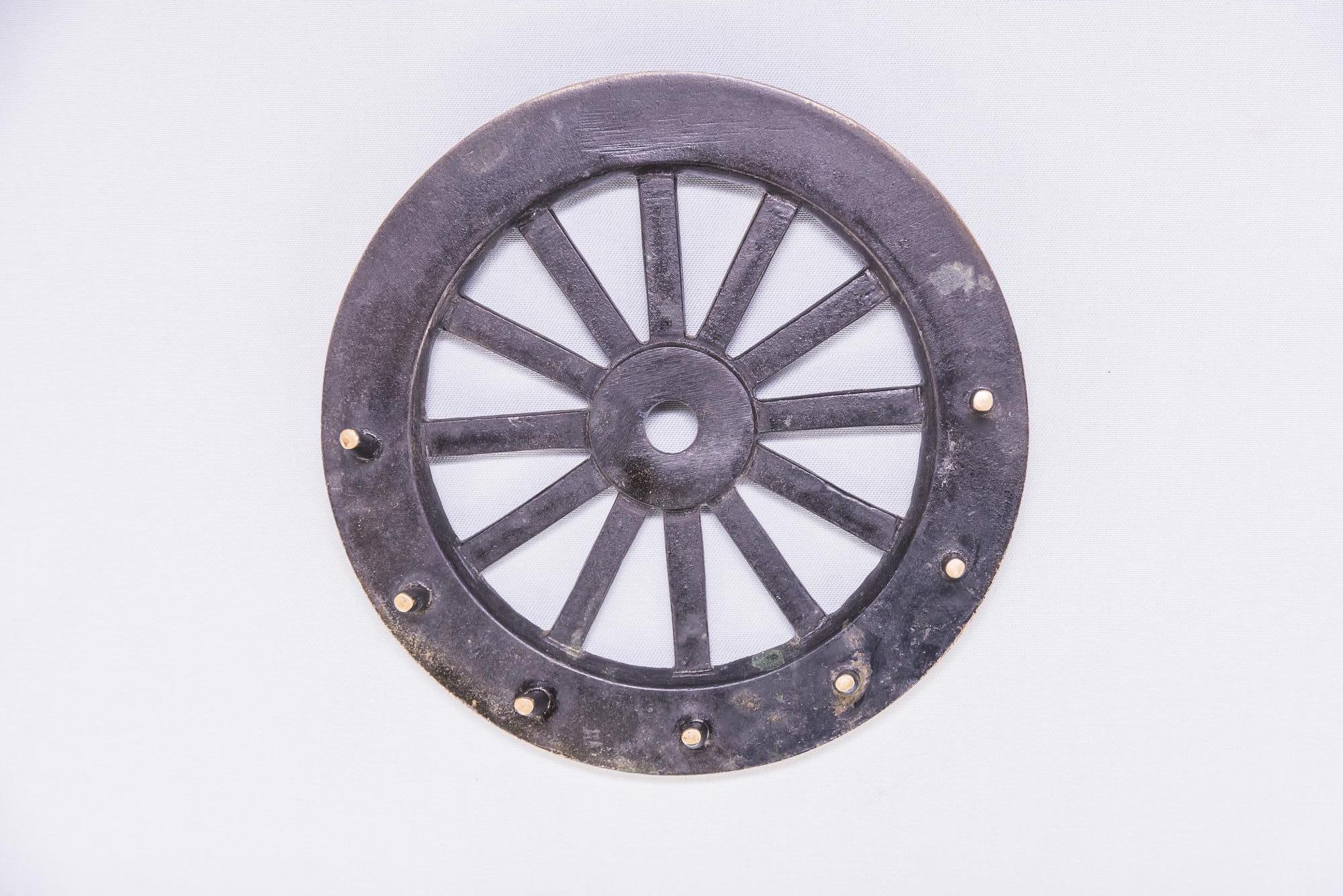 Key holder in a style of a wheel by Walter Bosse circa 1950s
Original condition.