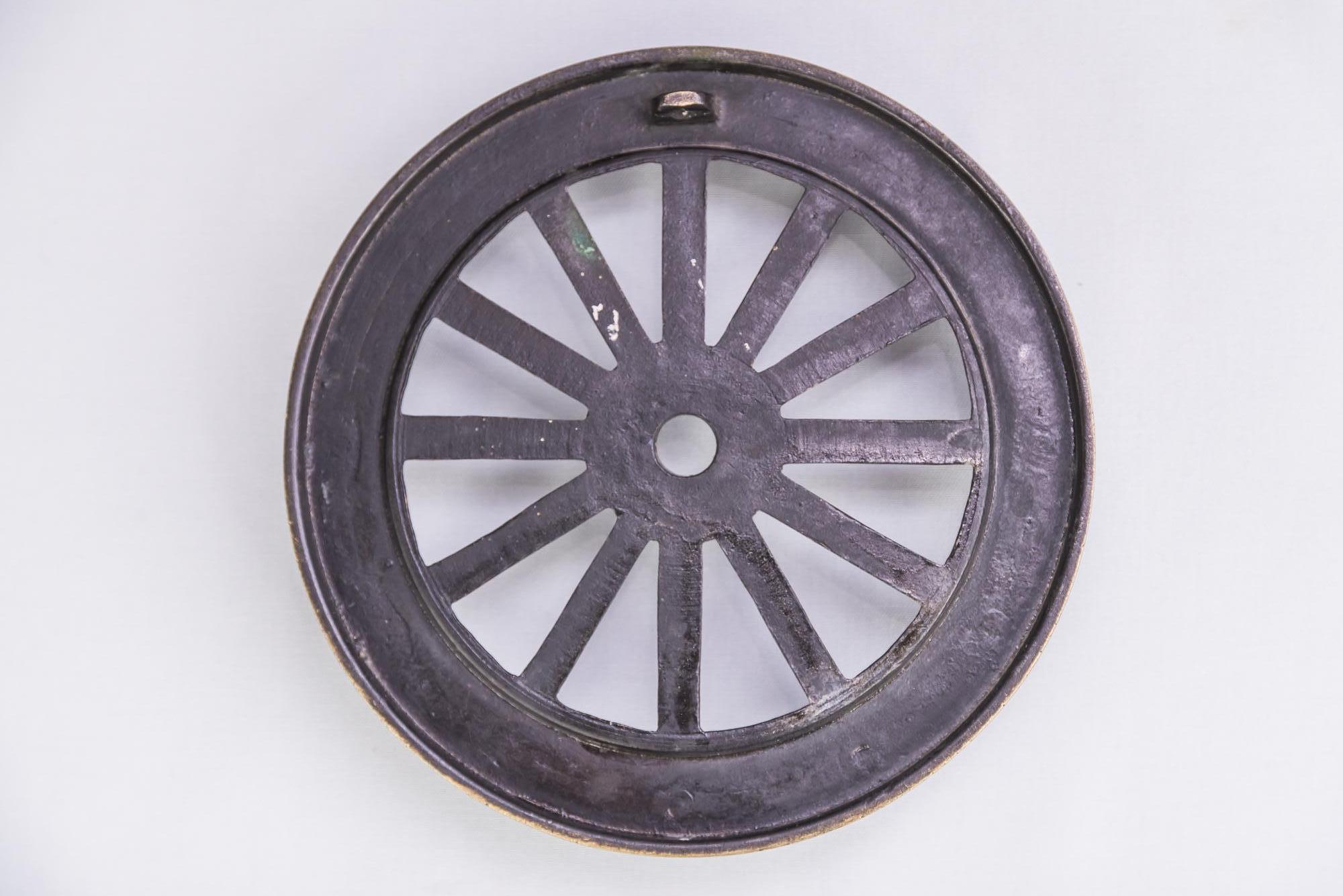 Mid-20th Century Key Holder in a Style of a Wheel by Walter Bosse, circa 1950s For Sale