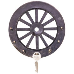 Key Holder in a Style of a Wheel by Walter Bosse, circa 1950s