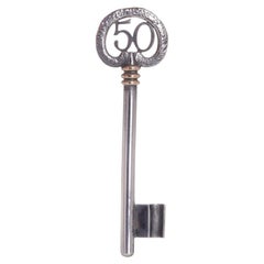 Key in silver and Gold