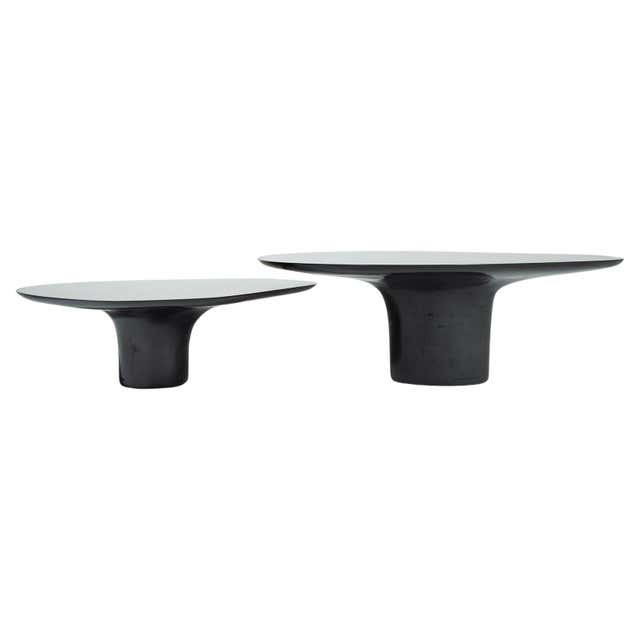 Messier Table Messier 104, 21st Century Sculptured Oval Bronzed Dining Table For Sale ...