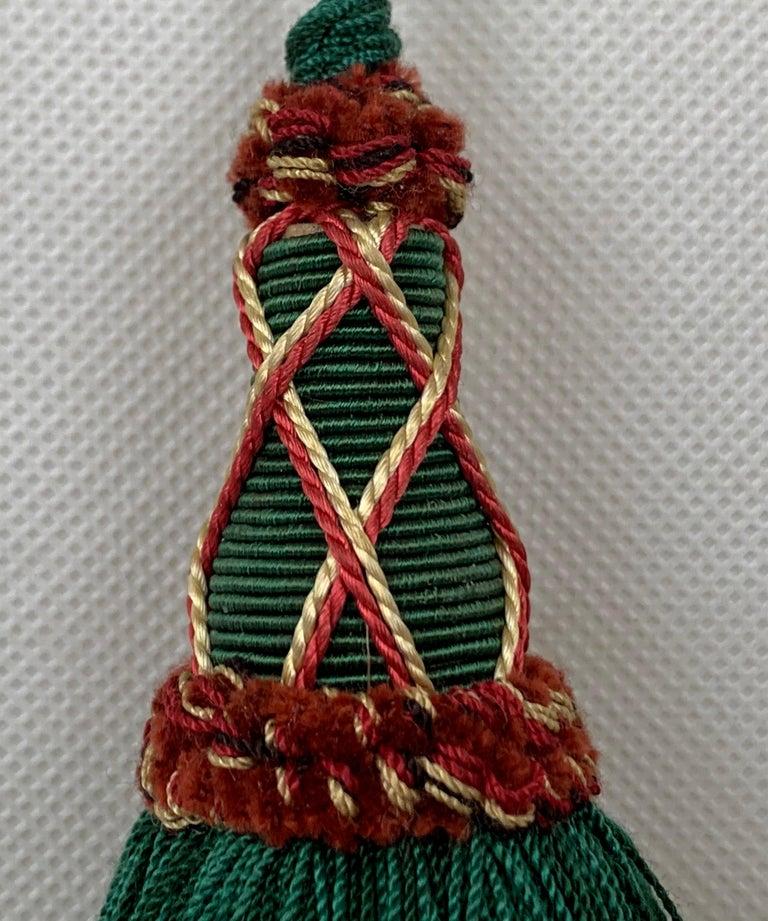 French  Empire Green Passementerie 