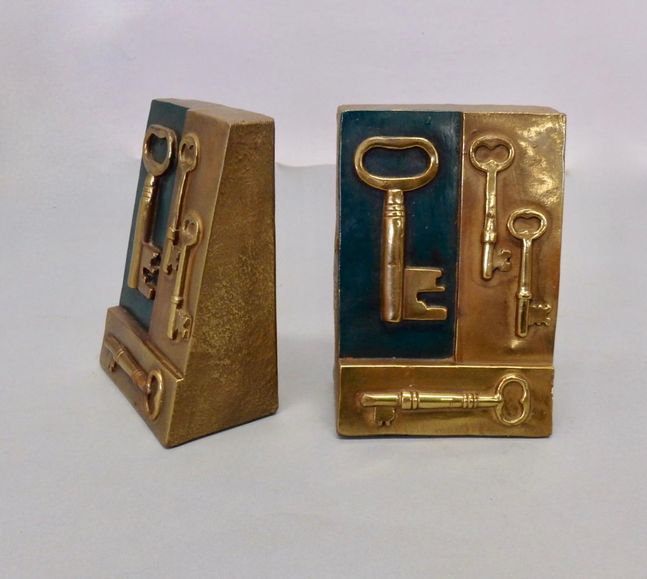 Key to Knowledge Bookends In Excellent Condition In Ferndale, MI