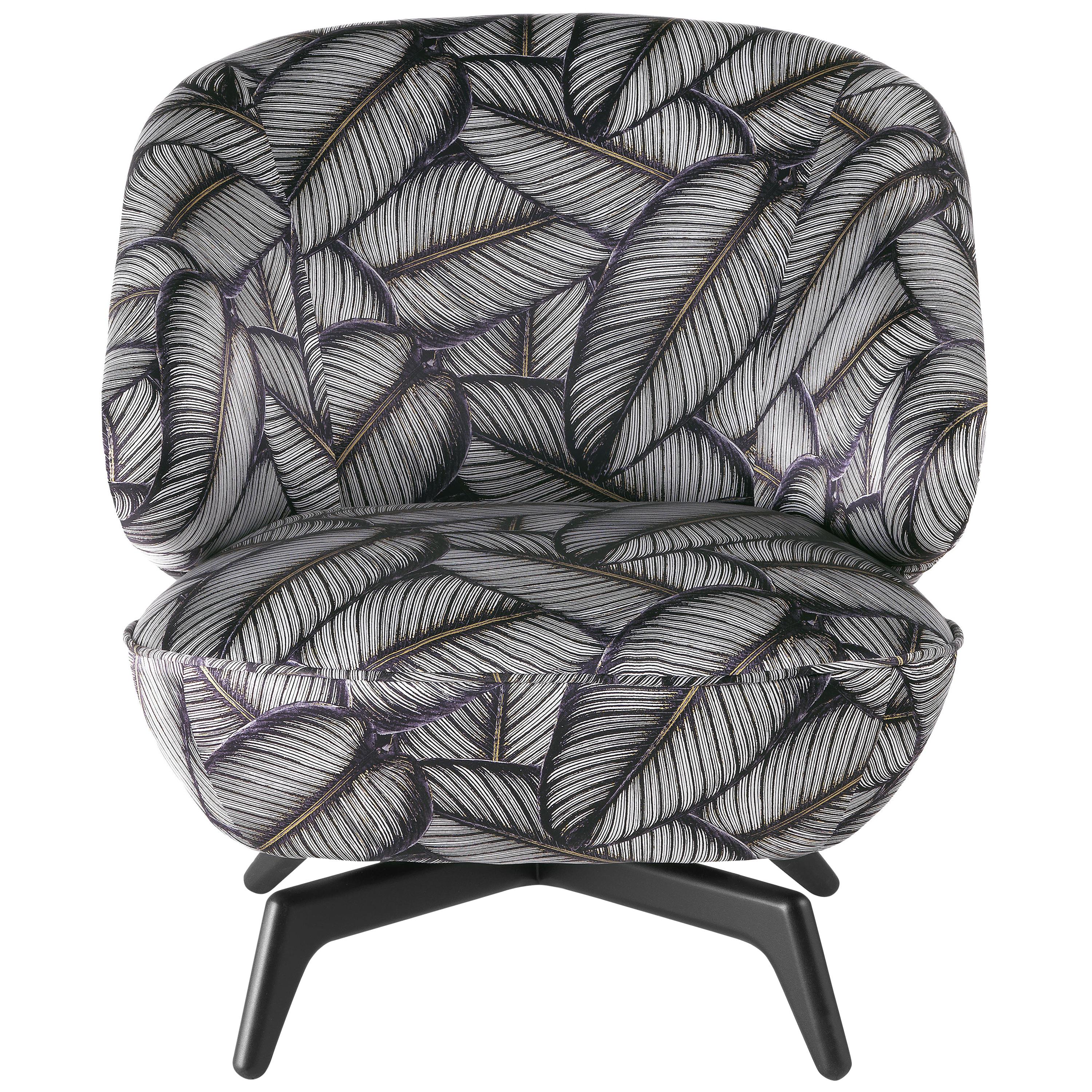 21st Century Key West Armchair in Silk by Roberto Cavalli Home Interiors 