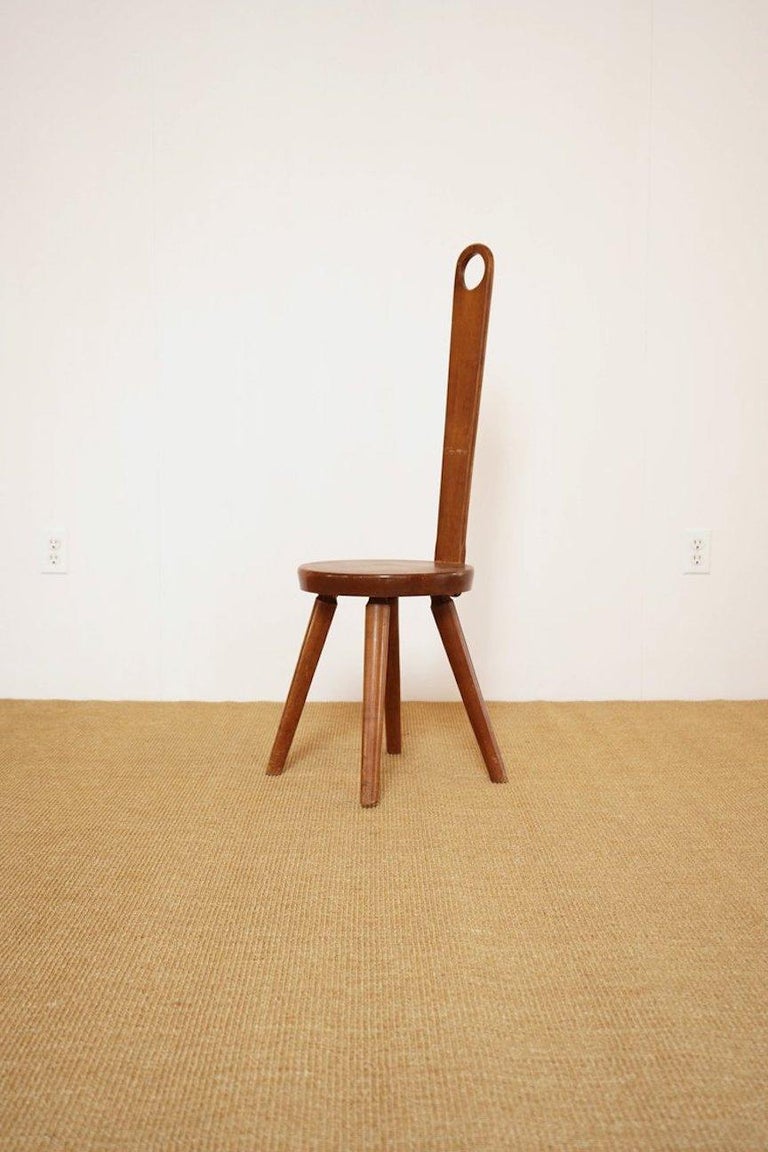 Keyhole Chair by William Fetner at 1stDibs