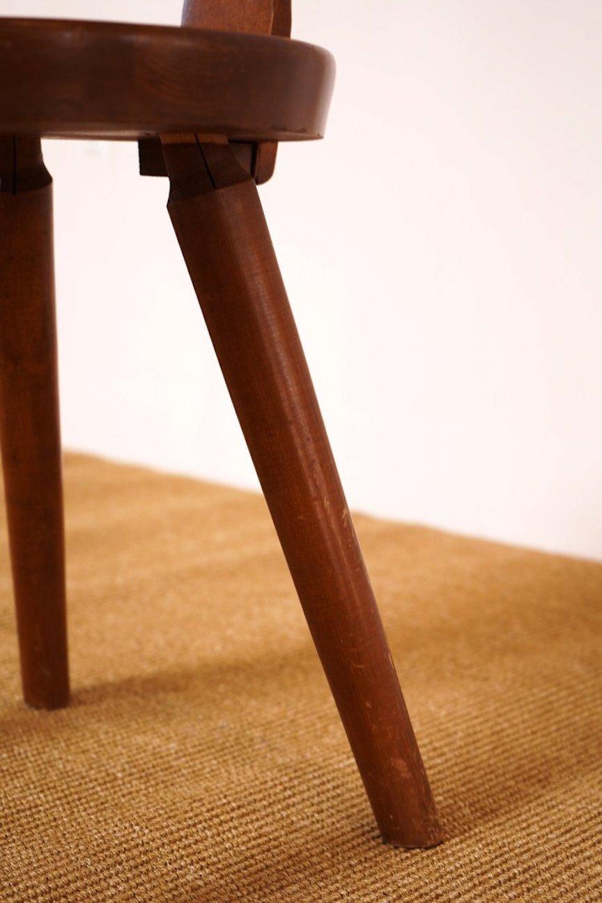 Mid-Century Modern Keyhole Chair by William Fetner