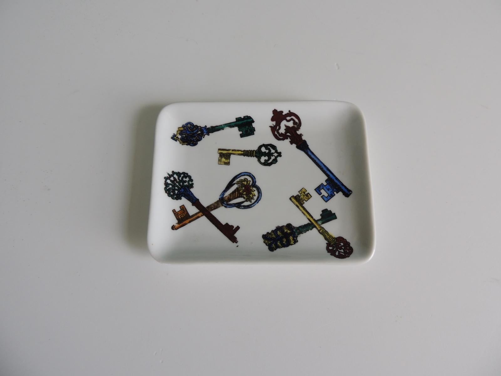 Keys ceramic trinket dish.
Size: 5.5