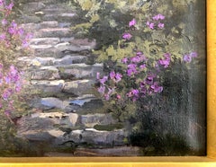 Kézdi-kovács László Hungary Painter Writer Art Critic Garden Oil Painting, 1911