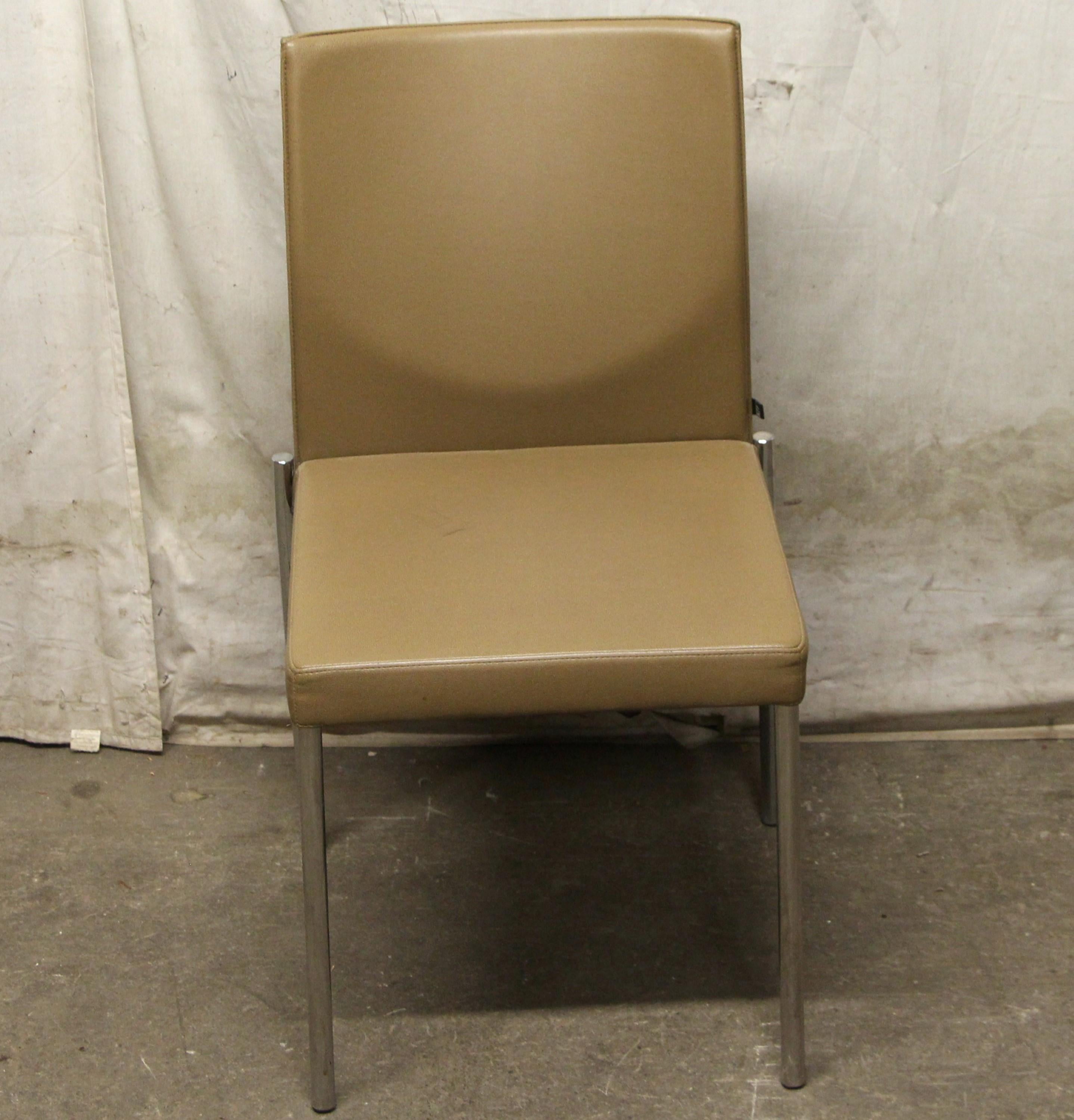 German KFF Modern Armless Glooh Chair for Dining or Conference Area, Qty Available