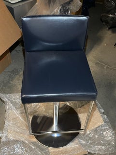 KFF-Set aus sieben drehbaren Hockern aus Vinyl mit Glooh-Dreh