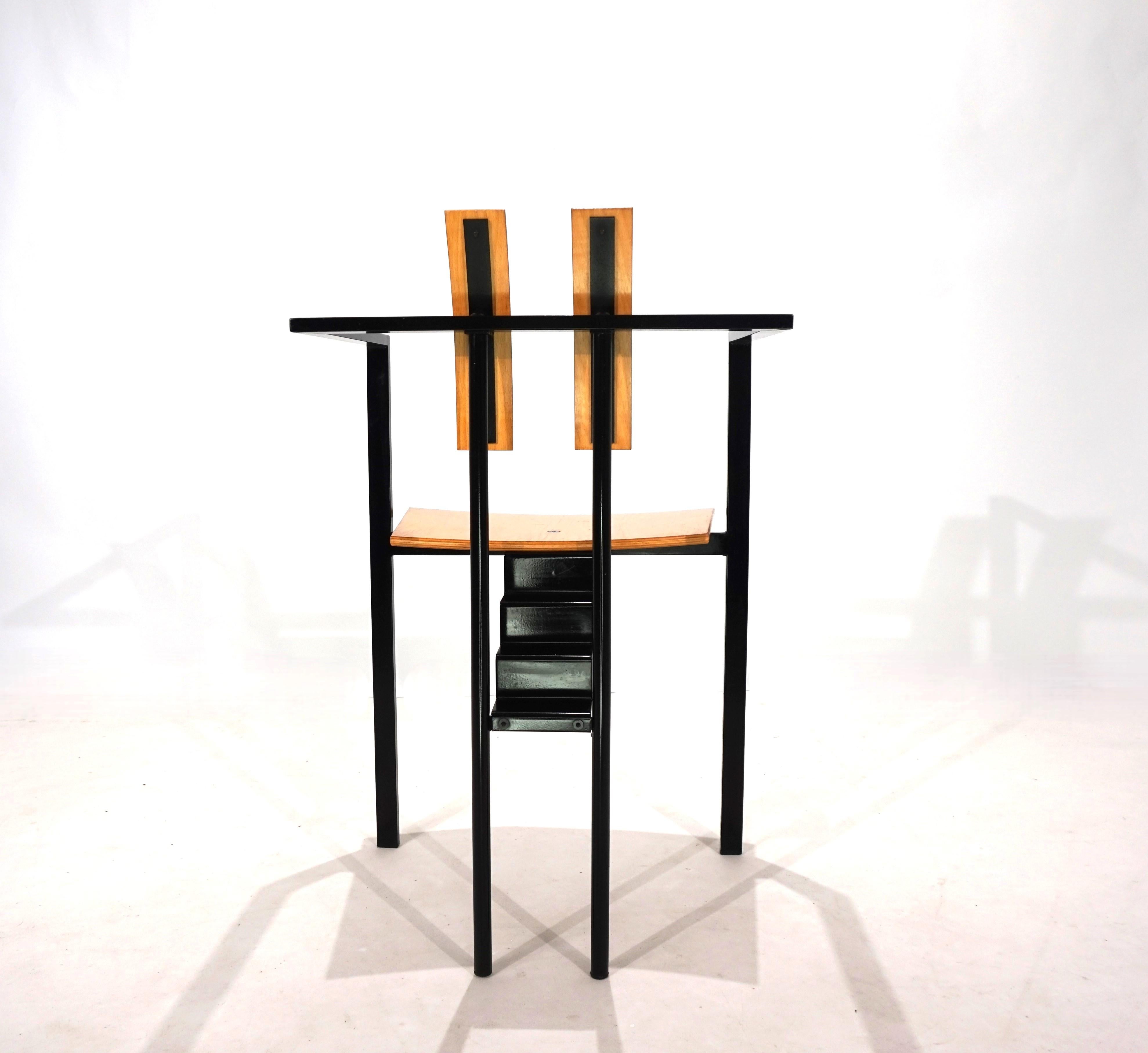 Postmoderne Chaise KFF Trix Memphis de Karl Friedrich Förster, 1988 en vente