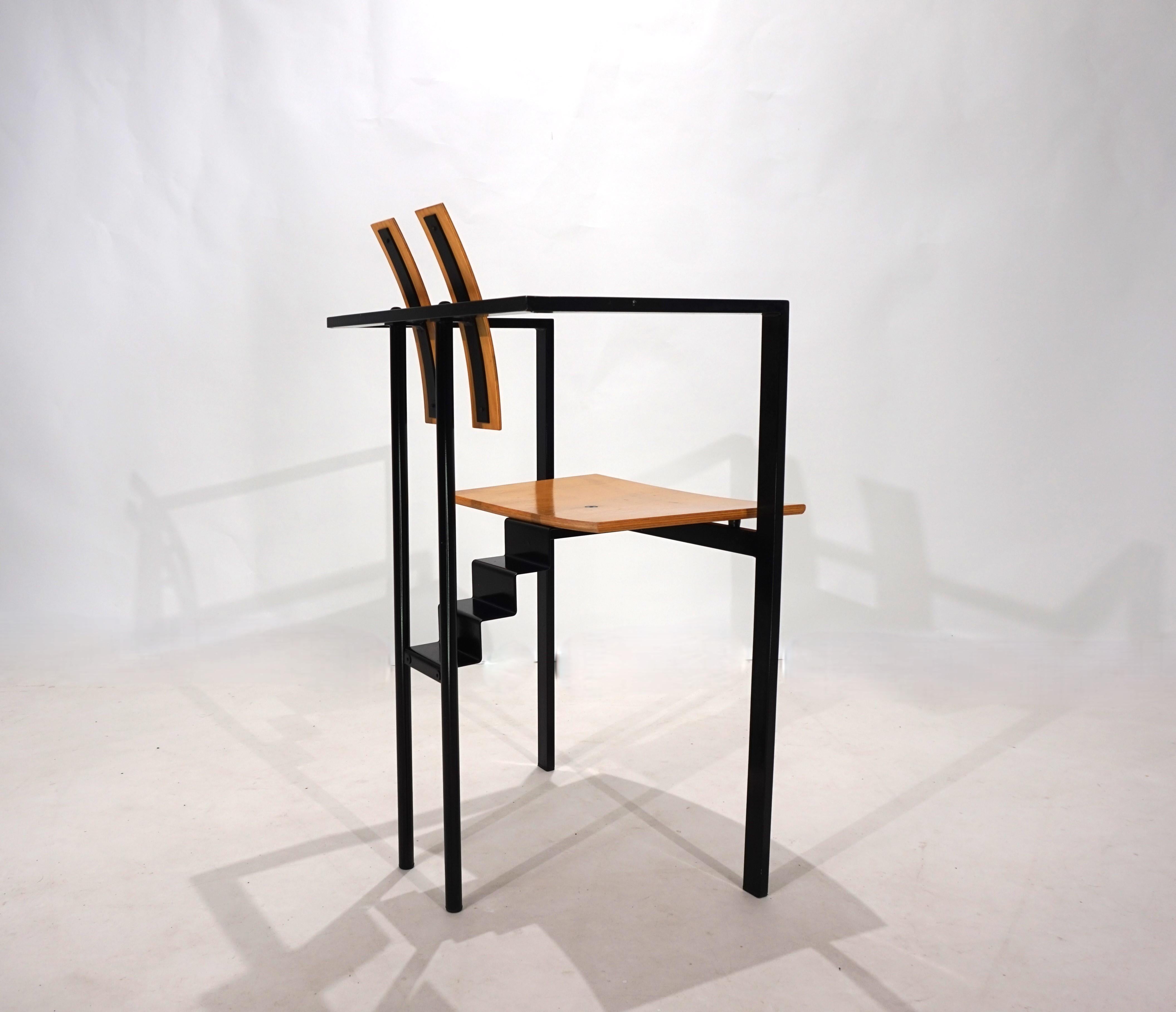 Chaise KFF Trix Memphis de Karl Friedrich Förster, 1988 Bon état - En vente à Ludwigslust, DE