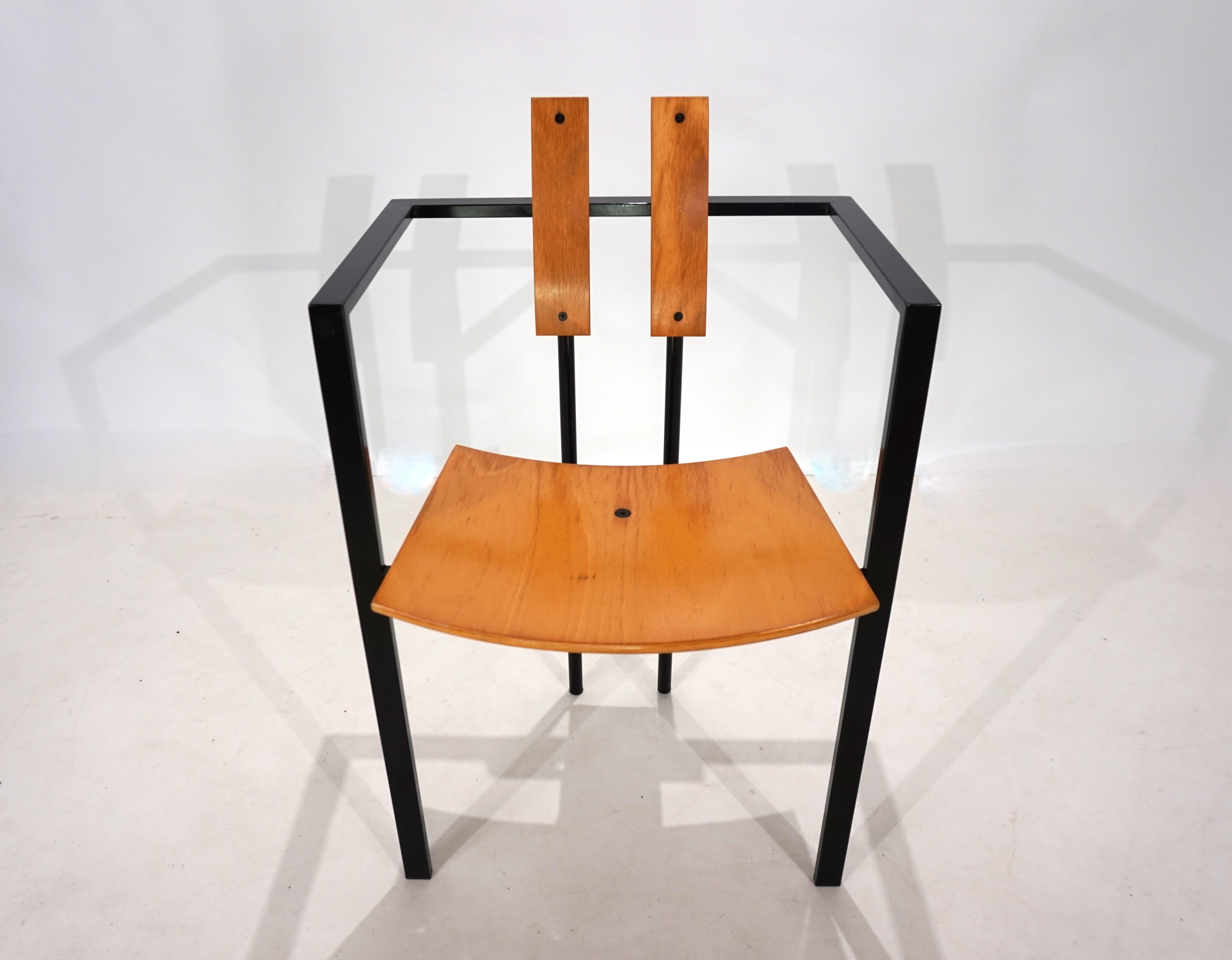 Métal Chaise KFF Trix Memphis de Karl Friedrich Förster, 1988 en vente