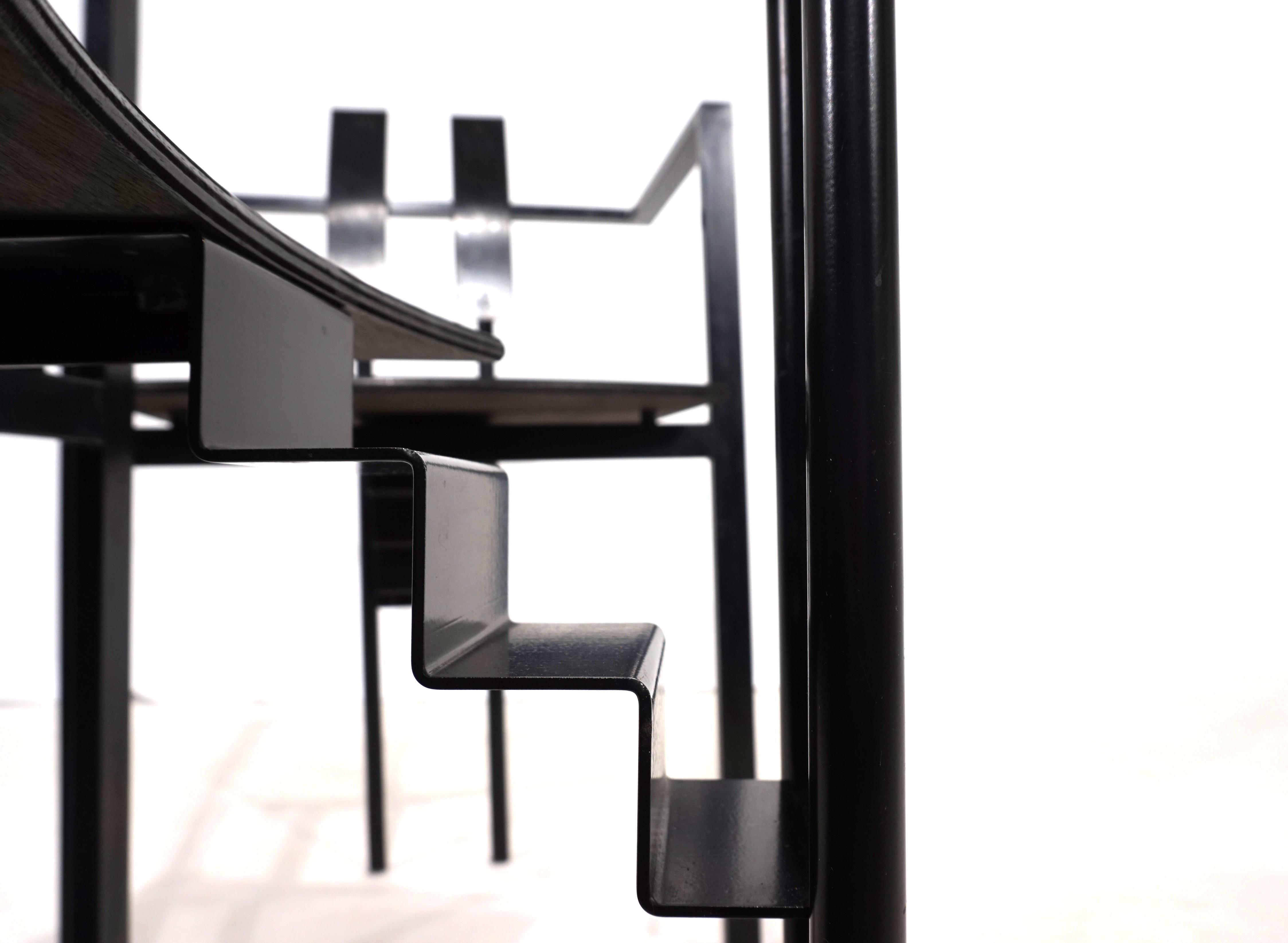 KFF Trix Memphis set of two dining chairs by Karl Friedrich Förster, 1988 For Sale 8