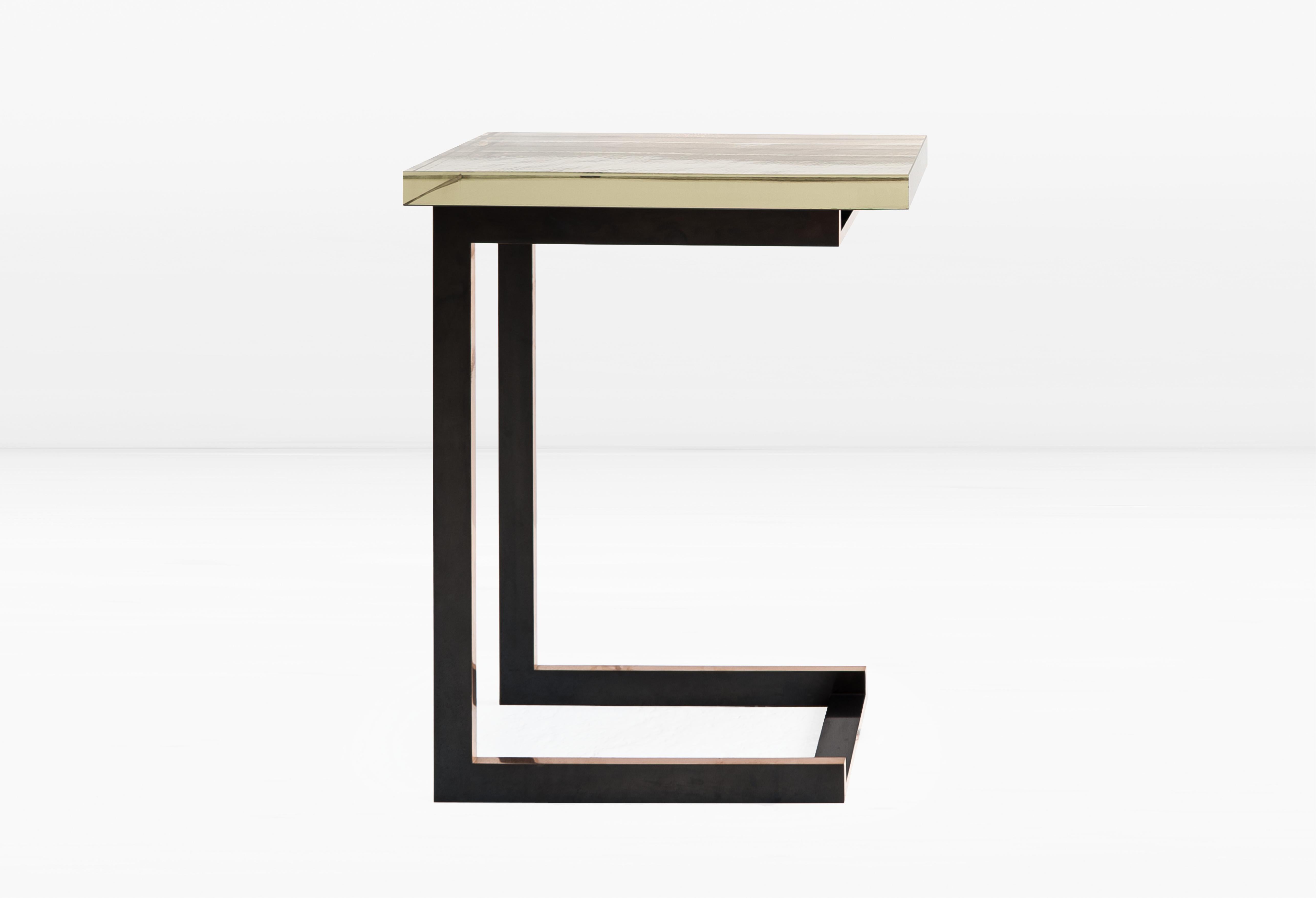 Modern KGBL Dempsey Side Table  For Sale