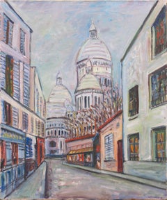 'View of Montmartre with the Basilica of Sacré-Cœur', Paris, Post Impressionism