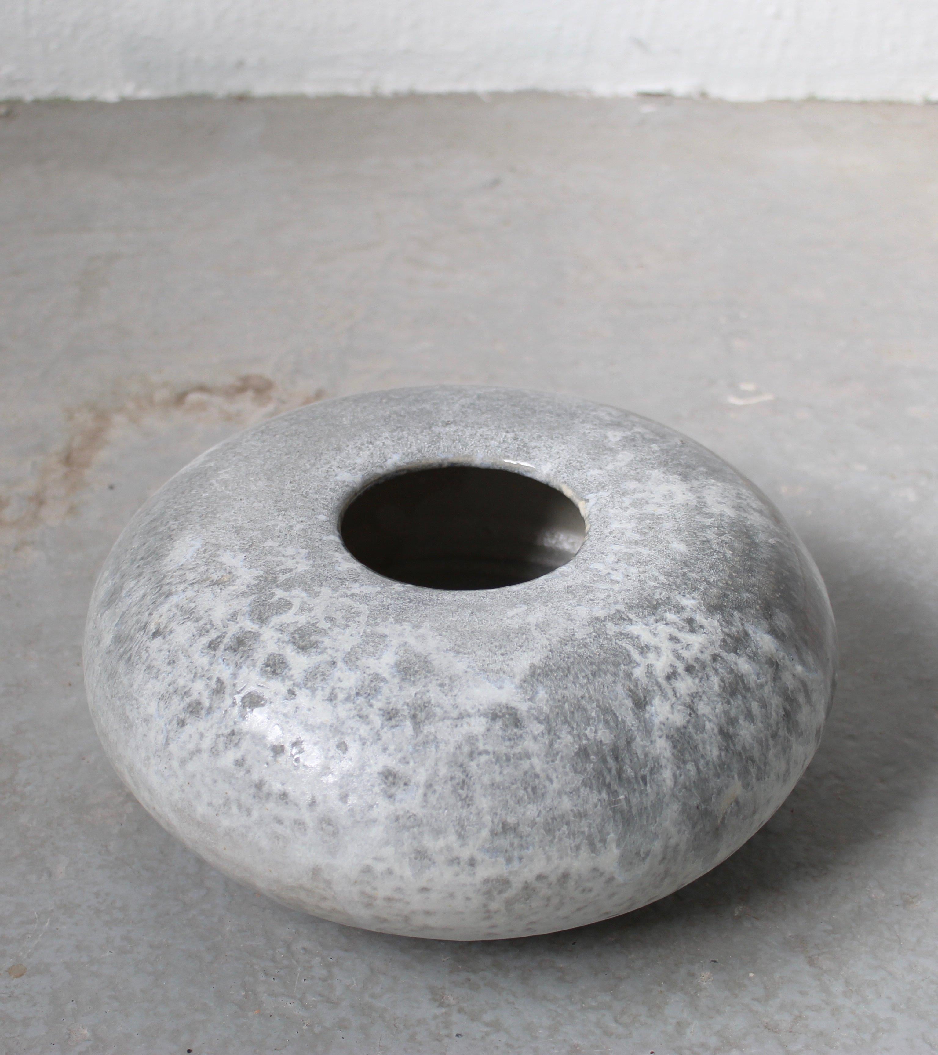 This piece is part of 'pots', an exhibition of 164 one-off pieces by the father and son team behind KH Wurtz. The workshop is known for exceptional handmade ceramics, mainly for the table. A large part of the workshop's philosophy is experimentation