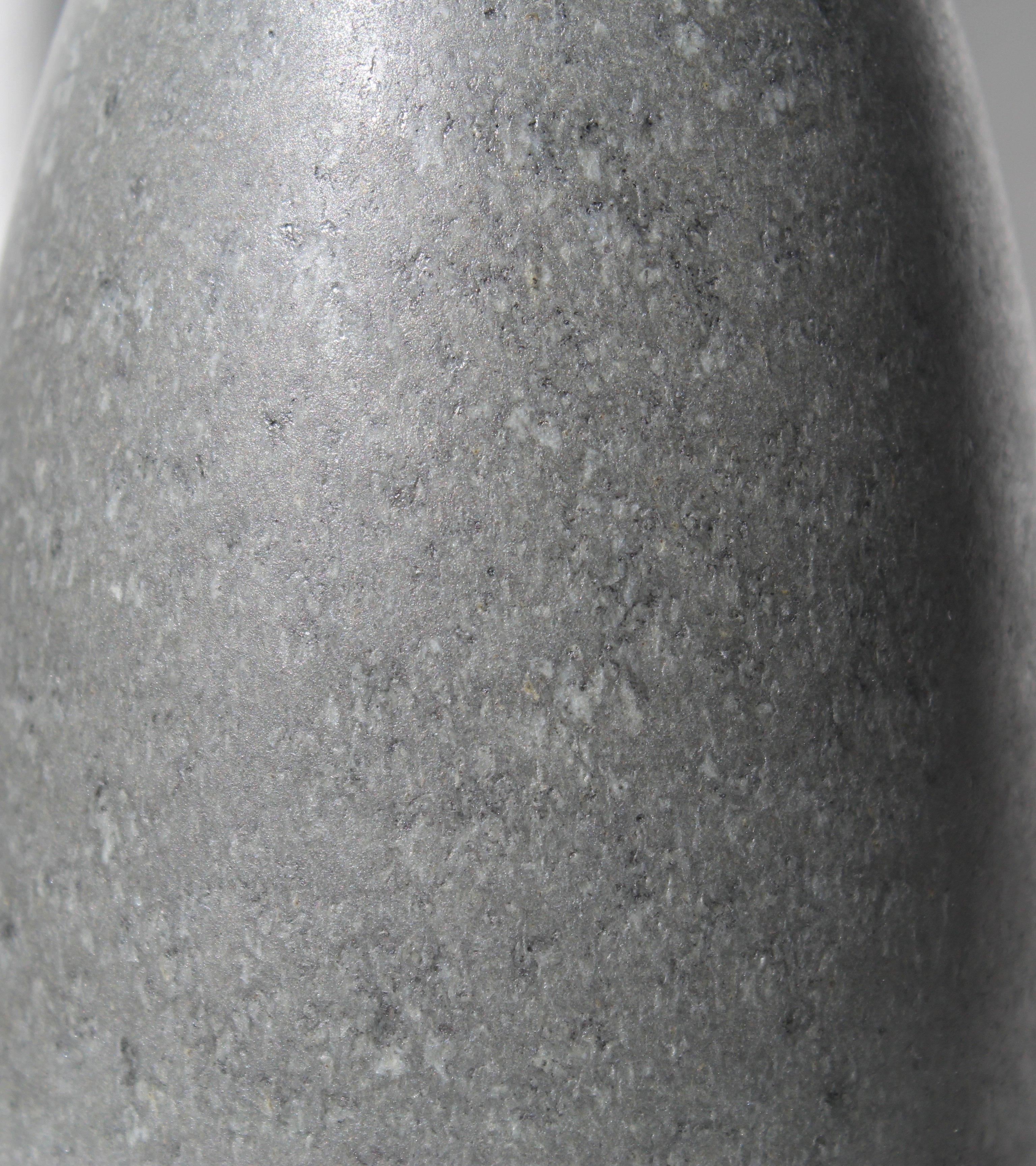 Mid-Century Modern KH Würtz Teardrop Vase in Granite Glaze