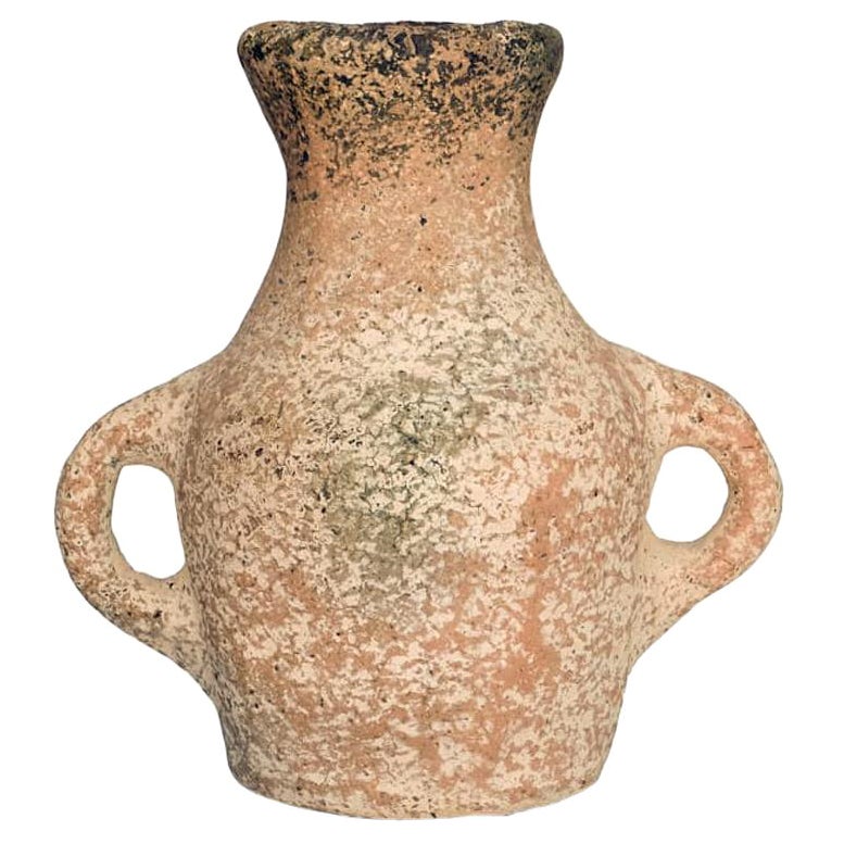 Khabia Freckles Terracotta Jar Made of Clay, Handcrafted by the Potter Raja