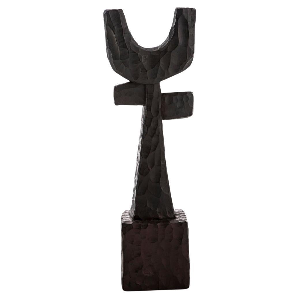 Khada Hand Carved Decorative Totem Sculpture #2