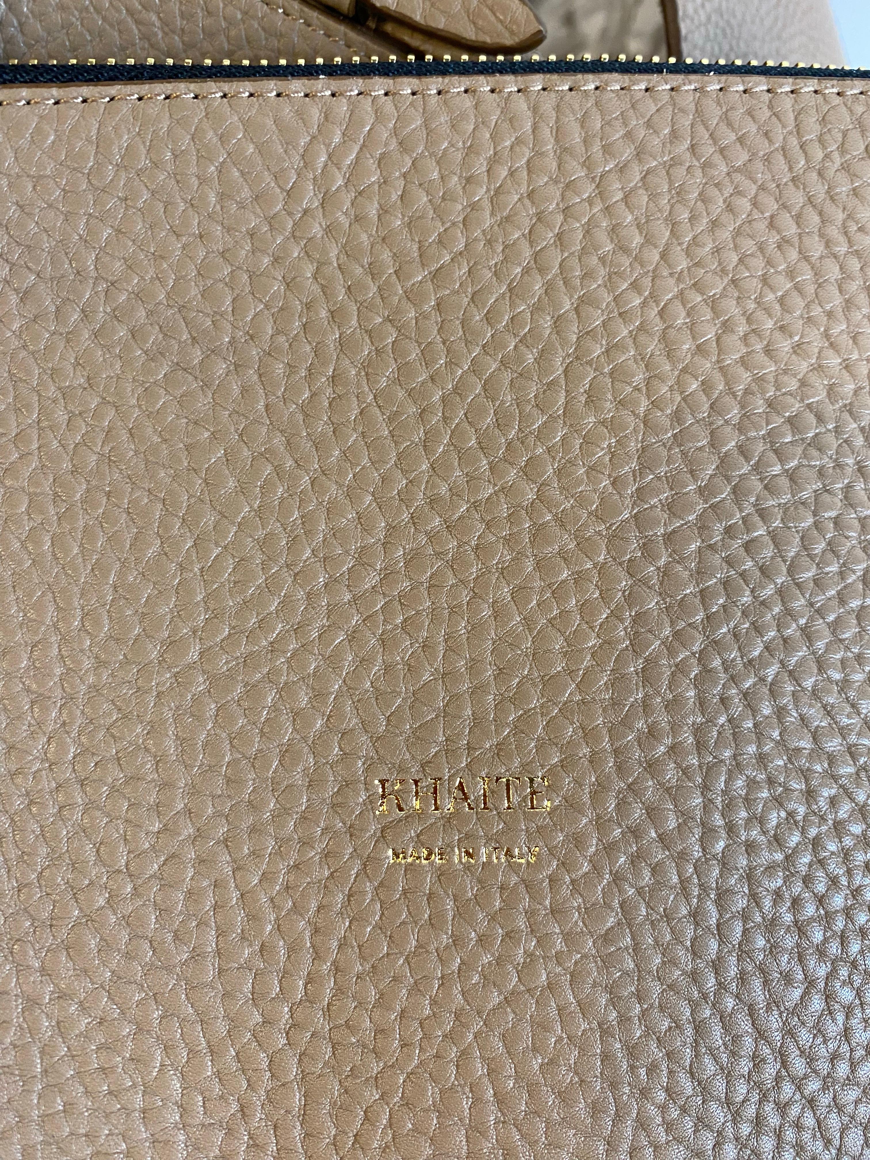 Khaite bag in beige leather. For Sale 1