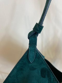 Khaite bag in green leather.