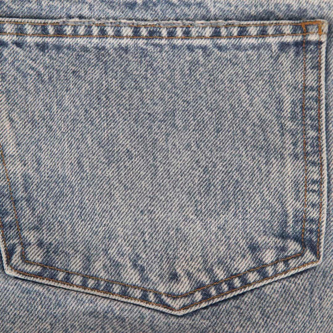 Vaqueros pitillo azules de tiro alto Khaite Talla M Gris en venta