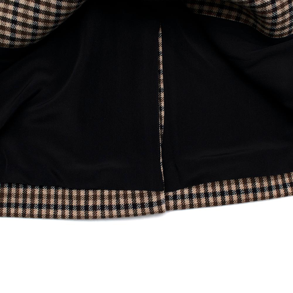 Black Khaite Oversized checked wool-blend blazer 2