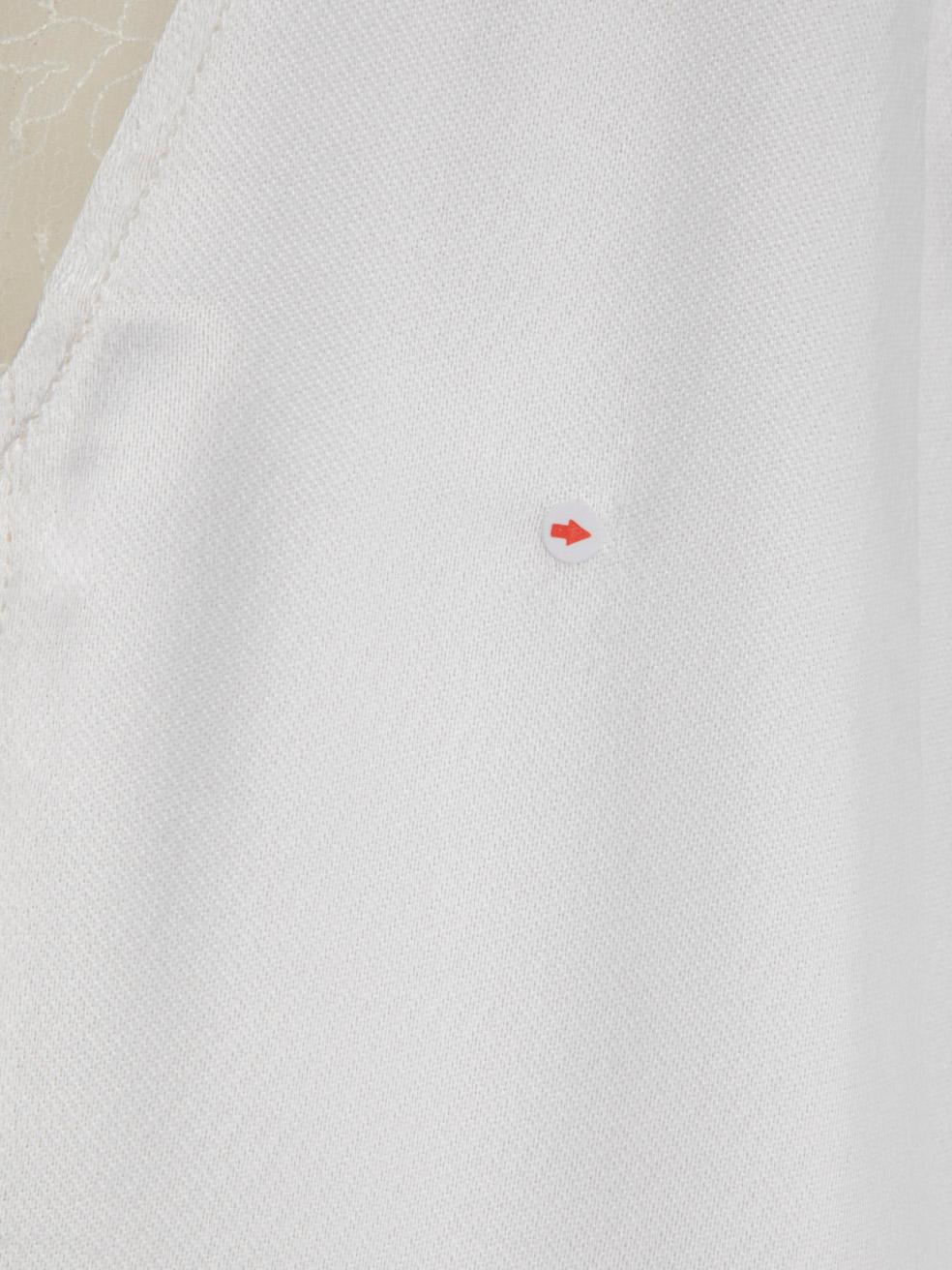  Whiting White - Robe à empiècements en dentelle - Taille XXS Pour femmes 