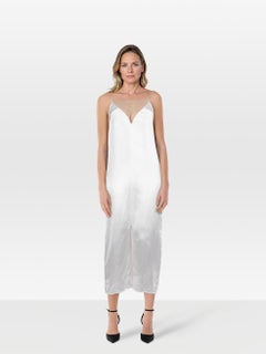 Whiting White - Robe à empiècements en dentelle - Taille XXS
