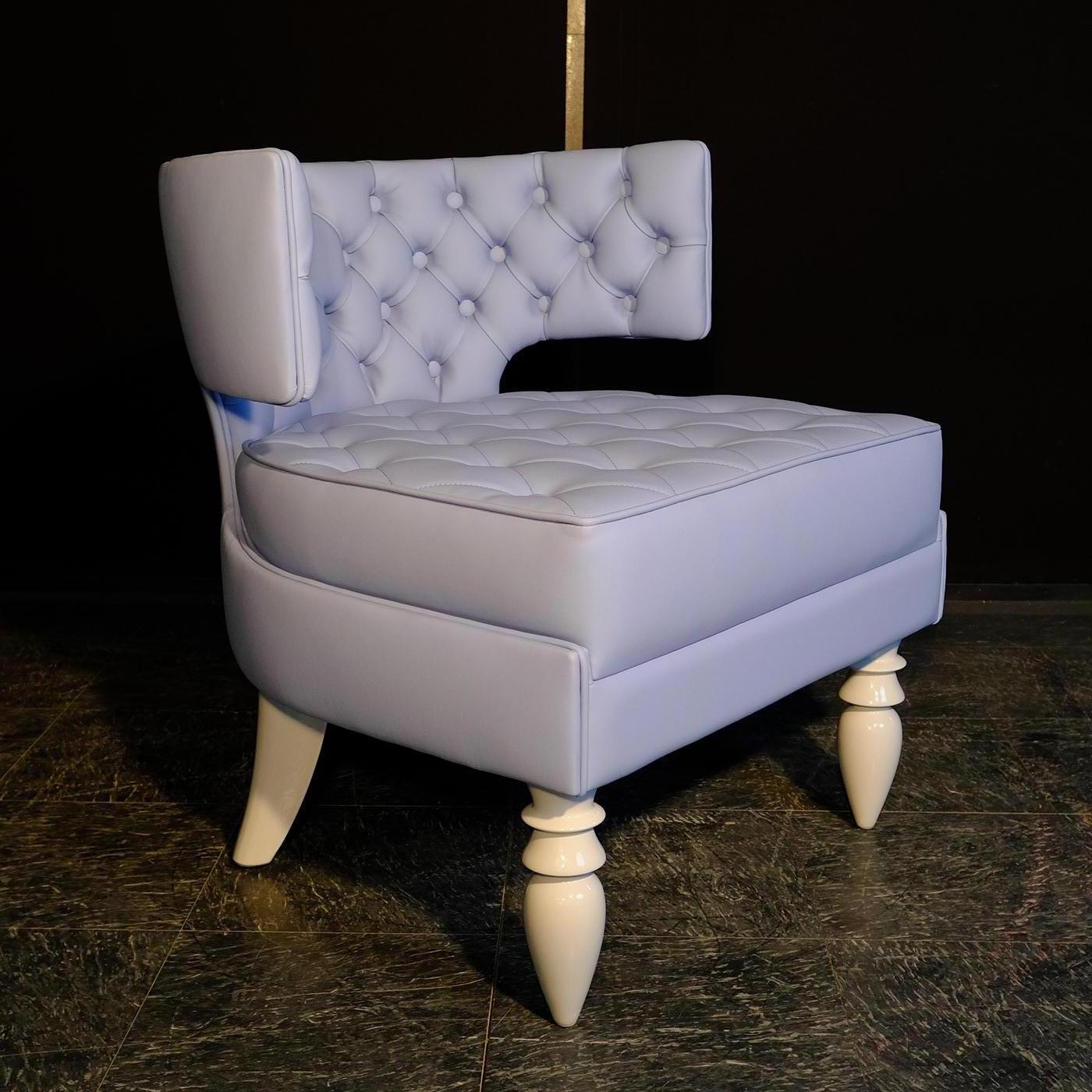 Khaktus light blue armchair by Divina Project.