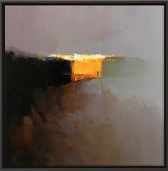 Pintura al óleo abstracta, "Compasión"